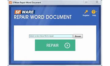 Word File Repair for Windows - Download it from Habererciyes for free